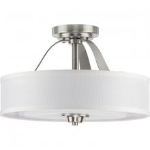 Progress Lighting, a Hubbell affiliate P350098-009 - P350098-009 2-75W MED SEMI-FLUSH CONV