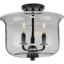 Progress Lighting, a Hubbell affiliate P350153-031 - P350153-031 3-60W CAND SEMI-FLUSH CONV