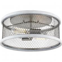 Progress Lighting, a Hubbell affiliate P350154-141 - P350154-141 2-60W MED FLUSH MOUNT