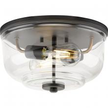 Progress Lighting, a Hubbell affiliate P350205-143 - P350205-143 2-60W MED FLUSH MOUNT