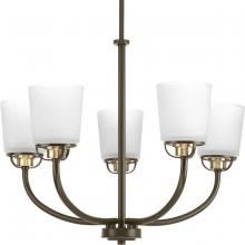 Progress Lighting, a Hubbell affiliate P400009-020 - P400009-020 5-100W MED CHANDELIER