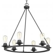 Progress Lighting, a Hubbell affiliate P400015-143 - P400015-143 6-60W MED CHANDELIER