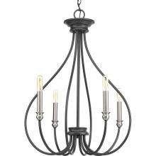 Progress Lighting, a Hubbell affiliate P400029-143 - P400029-143 4-60W CAND CHANDELIER