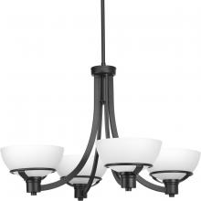 Progress Lighting, a Hubbell affiliate P400035-031 - P400035-031 4-100W MED CHANDELIER