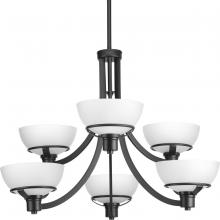 Progress Lighting, a Hubbell affiliate P400036-031 - P400036-031 6-100W MED CHANDELIER