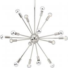 Progress Lighting, a Hubbell affiliate P400041-104 - P400041-104 16-25W CAND CHANDELIER