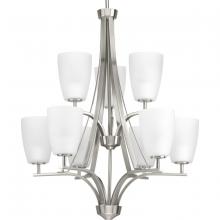 Progress Lighting, a Hubbell affiliate P400044-009 - P400044-009 9-100W MED CHANDELIER