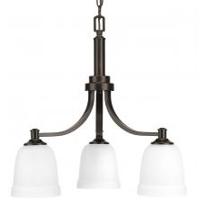 Progress Lighting, a Hubbell affiliate P400052-020 - P400052-020 3-100W MED CHANDELIER