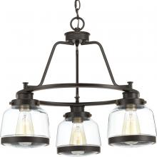 Progress Lighting, a Hubbell affiliate P400057-020 - P400057-020 3-75W MED CHANDELIER