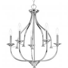 Progress Lighting, a Hubbell affiliate P400066-015 - P400066-015 5-60W CAND CHANDELIER