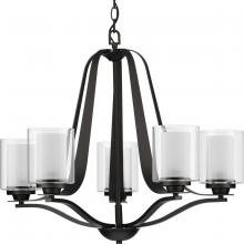 Progress Lighting, a Hubbell affiliate P400095-143 - P400095-143 5-75W MED CHANDELIER