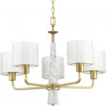 Progress Lighting, a Hubbell affiliate P400098-078 - P400098-078 5-75W MED CHANDELIER