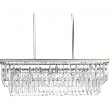 Progress Lighting, a Hubbell affiliate P400101-134 - P400101-134 4-60W MED ISLAND CHANDELIER