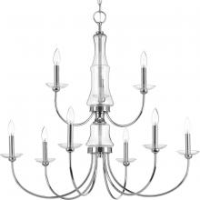 Progress Lighting, a Hubbell affiliate P400104-015 - P400104-015 9-60W CAND CHANDELIER