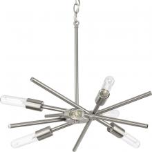 Progress Lighting, a Hubbell affiliate P400108-009 - P400108-009 6-60W MED CHANDELIER