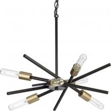 Progress Lighting, a Hubbell affiliate P400108-020 - P400108-020 6-60W MED CHANDELIER