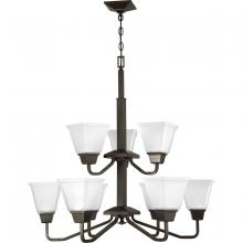 Progress Lighting, a Hubbell affiliate P400120-020 - P400120-020 9-100W MED CHANDELIER