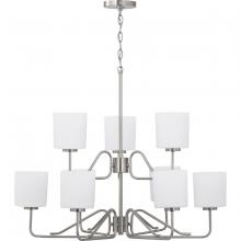 Progress Lighting, a Hubbell affiliate P400183-009 - P400183-009 9-100W MED CHANDELIER