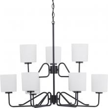 Progress Lighting, a Hubbell affiliate P400183-031 - P400183-031 9-100W MED CHANDELIER