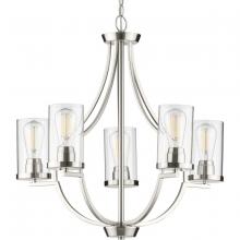 Progress Lighting, a Hubbell affiliate P400197-009 - P400197-009 5-60W MED CHANDELIER