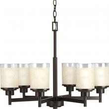 Progress Lighting, a Hubbell affiliate P4758-20 - P4758-20 6-100W MED CHANDELIER