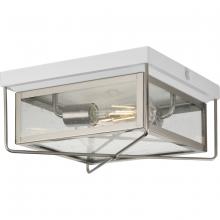 Progress Lighting, a Hubbell affiliate P550069-135 - P550069-135 2-60W MED FLUSH MOUNT