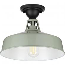 Progress Lighting, a Hubbell affiliate P550070-079 - P550070-079 1-100W MED SEMI-FLUSH