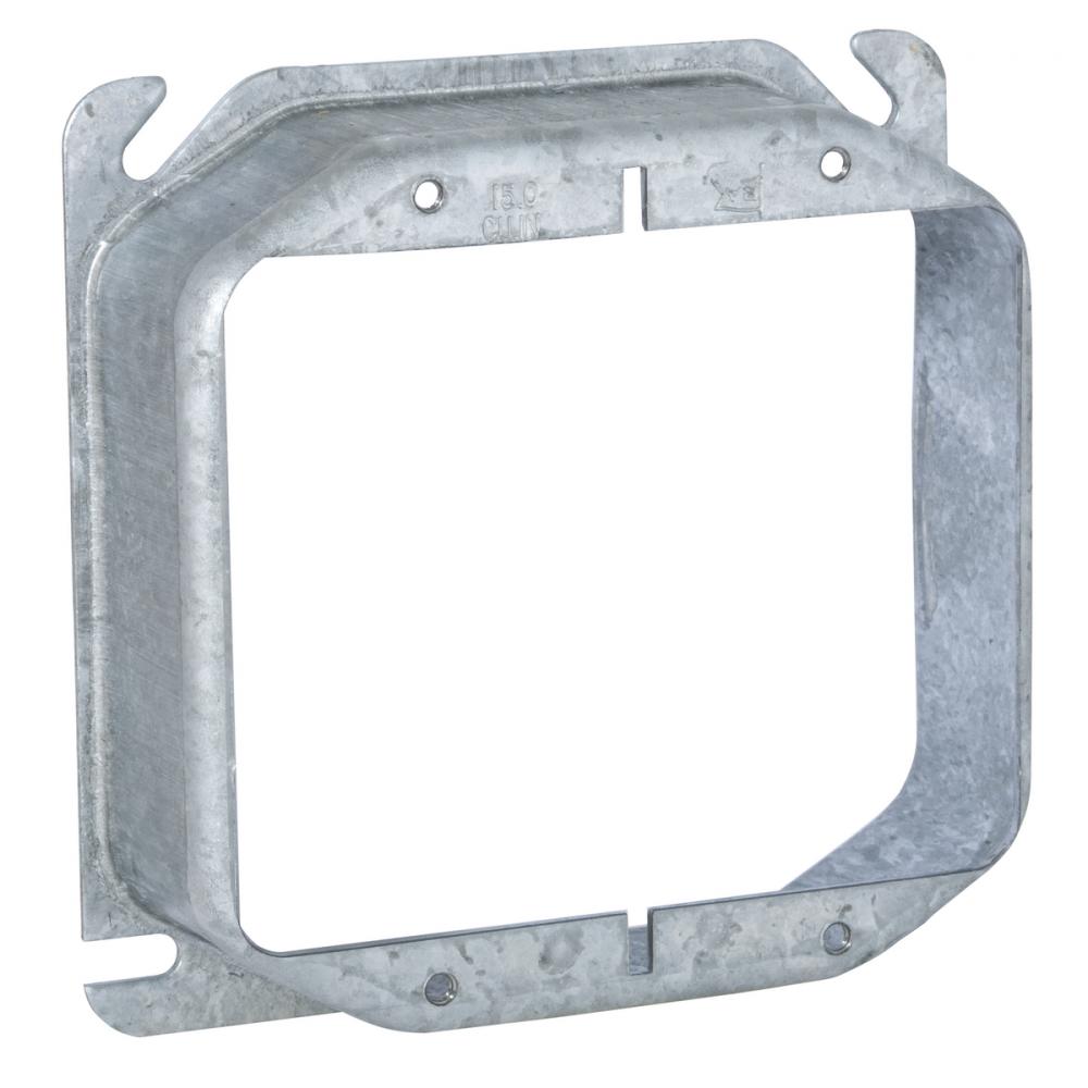 4SQ MUD RING TWO DEVICE - RAISED 1-1/4