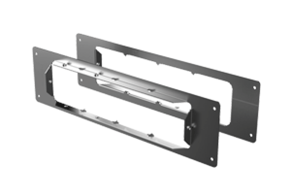 Ser 33 EZPath 4 Gang Wall Plate